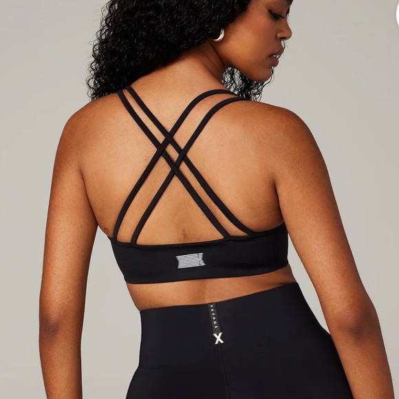 Savage X Fenty Black Caviar Three Piece Workout Set Bundle Trio - Picture 12 of 16